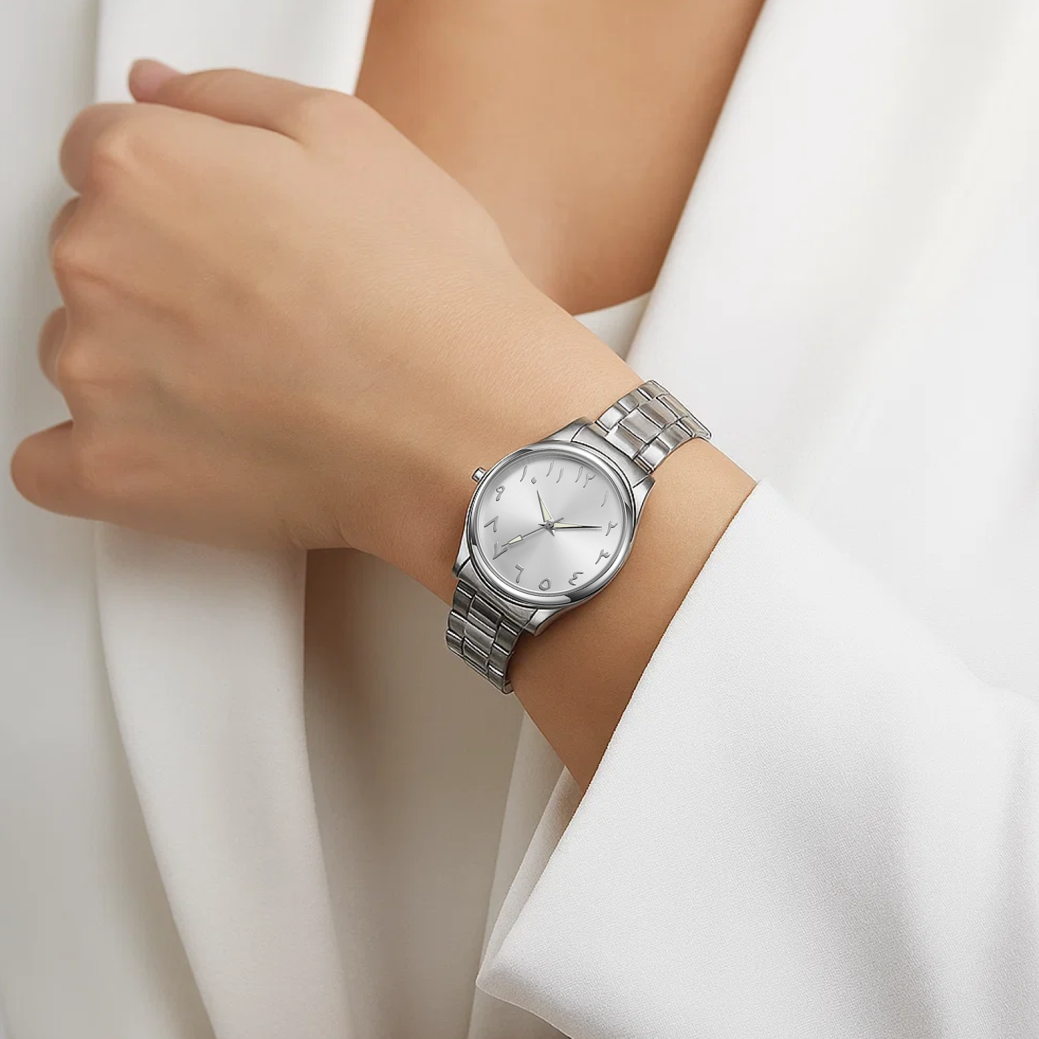 Montre Grise clair Femme